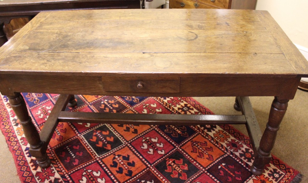 18thc. Oak Refectory Table View II