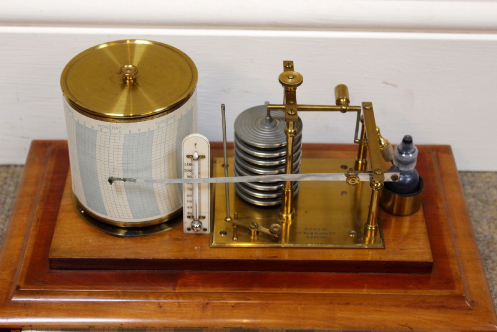 Late 19thc. Barograph by Ross Ltd View IV