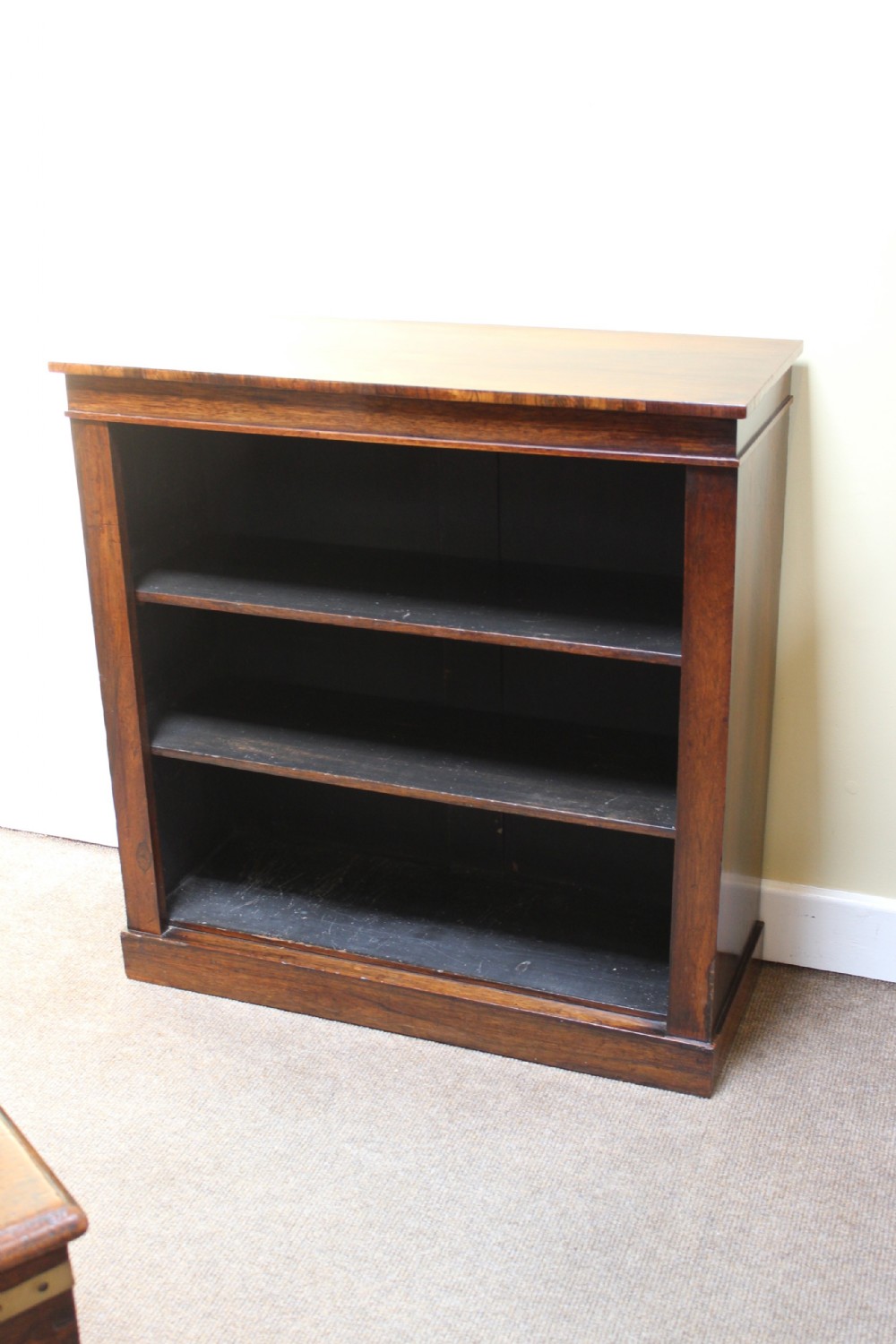 19thc. Rosewood Bookcase