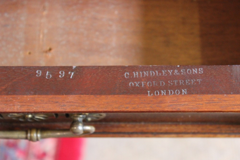 Late 19thc. Hindley & Son Library or Centre Table View III