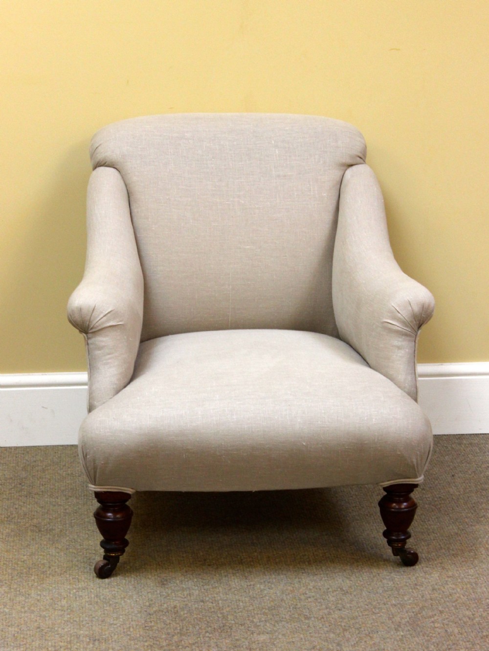 19thc. Walnut Armchair