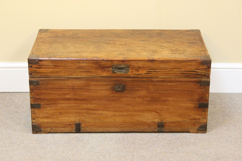 Late 19thc. Camphor Wood Box
