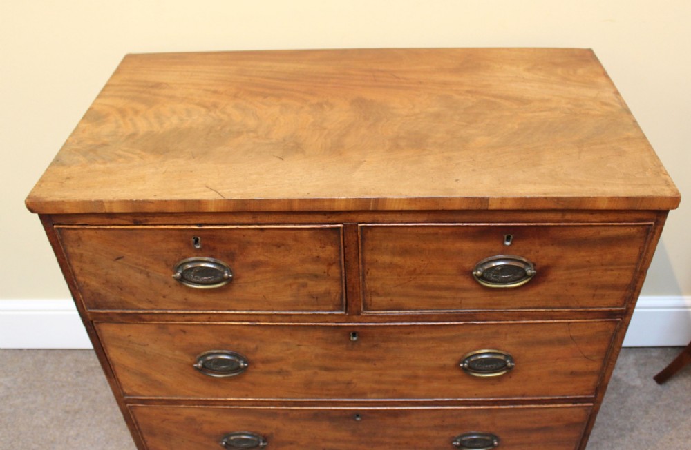 19thc. Mahogany Chest of Drawers View V