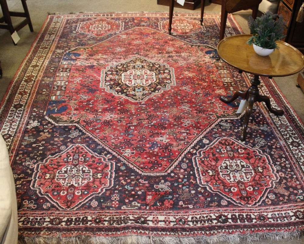 Early 20thc. Persian Shiraz Carpet