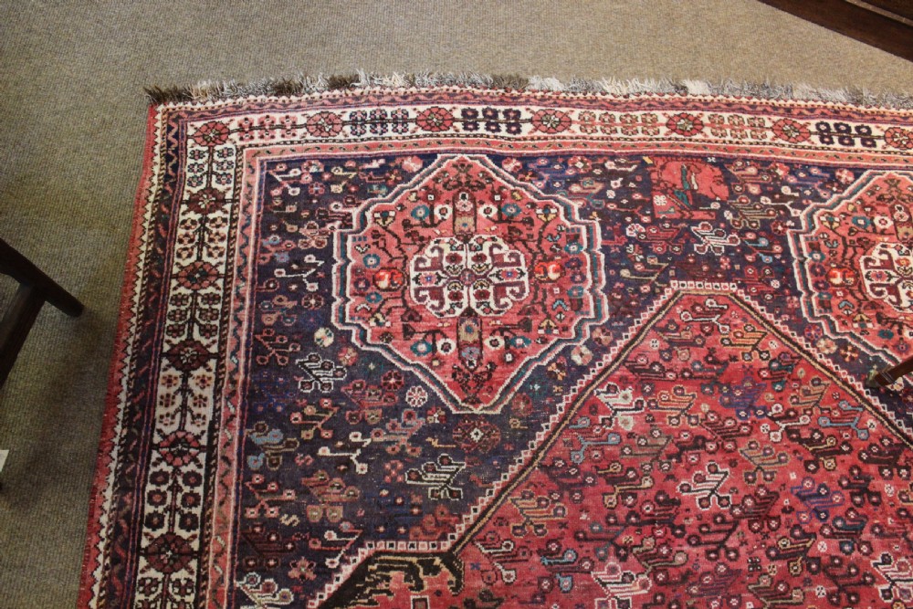Early 20thc. Persian Shiraz Carpet View IV