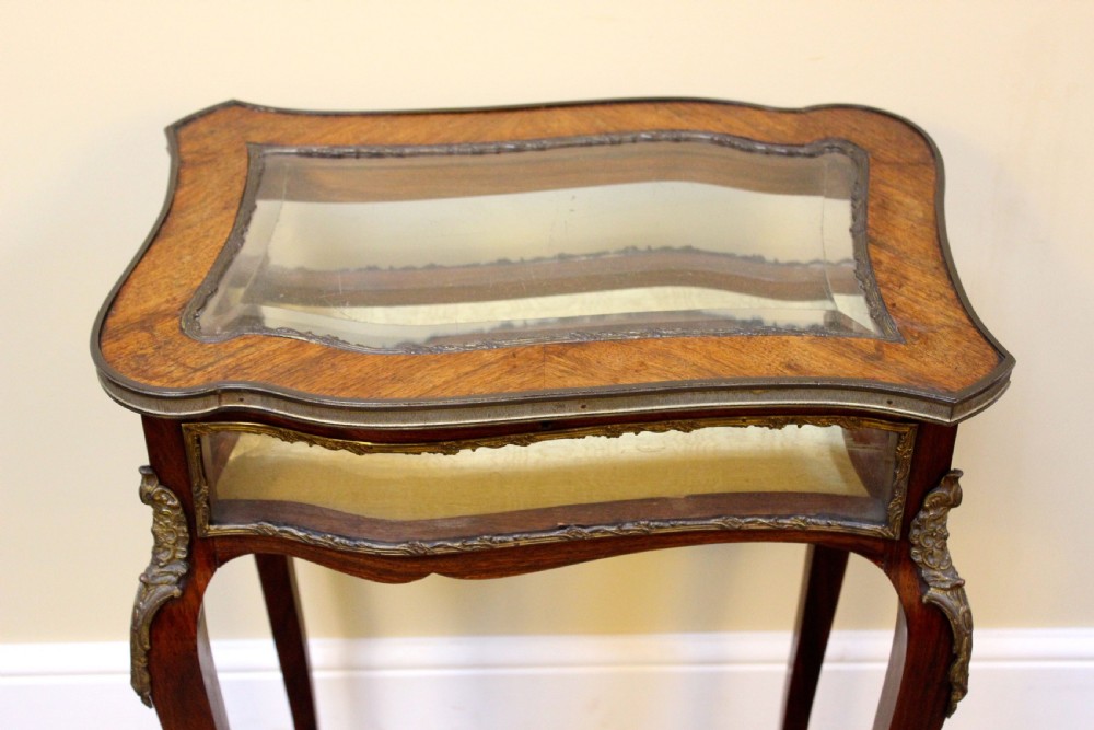 19thc. Rosewood Bijouterie Display Table View III