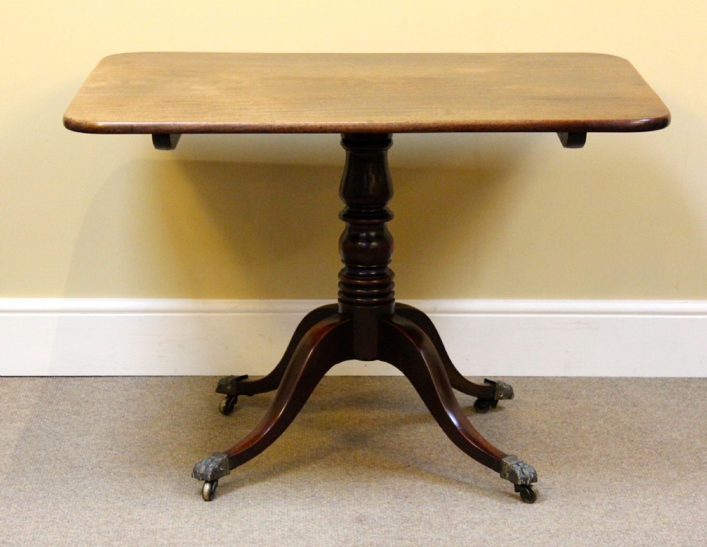 19thc. Mahogany Tripod Table View II