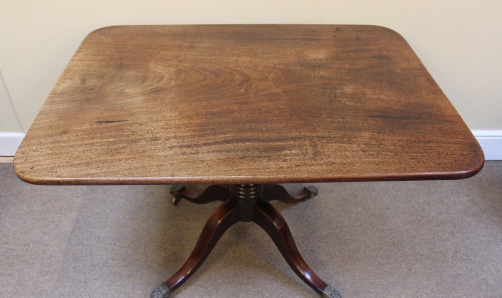 19thc. Mahogany Tripod Table View III