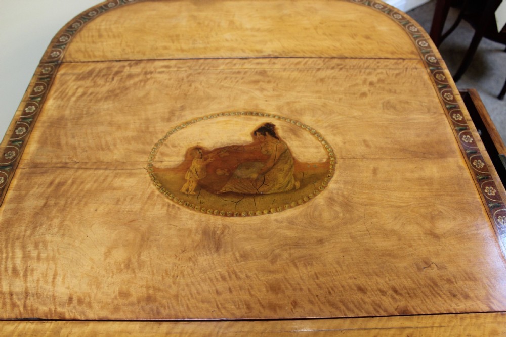 Late Georgian Satinwood Pembroke Table View VI