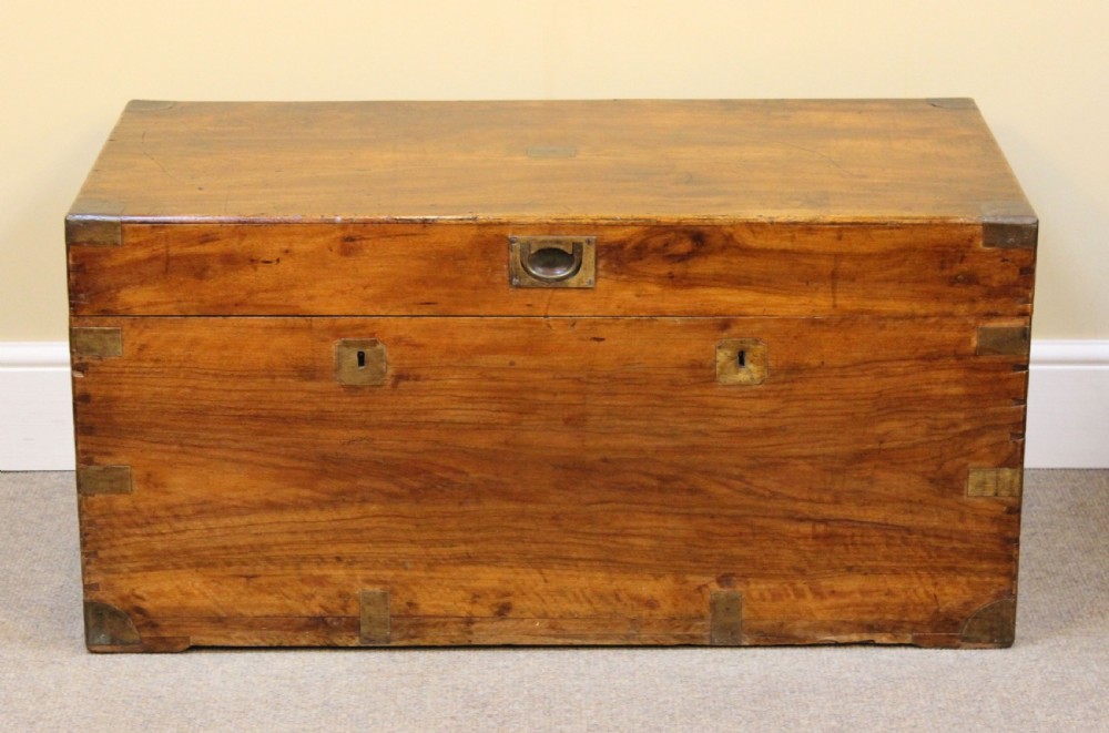 Late 19thc. Camphor Wood Chest