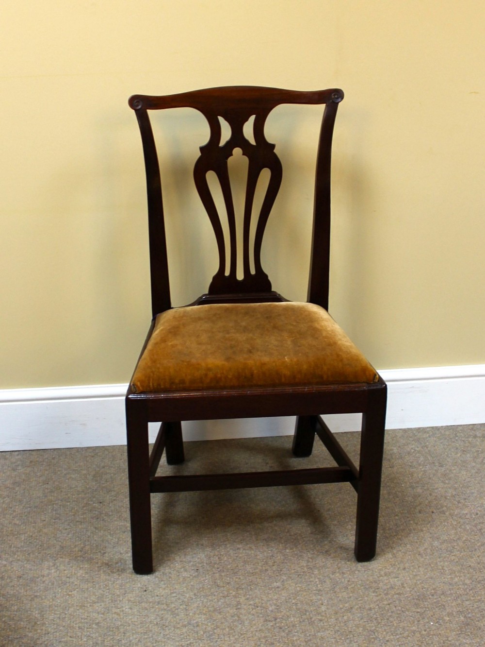 Set of Six 19thc Mahogany Dining Chairs