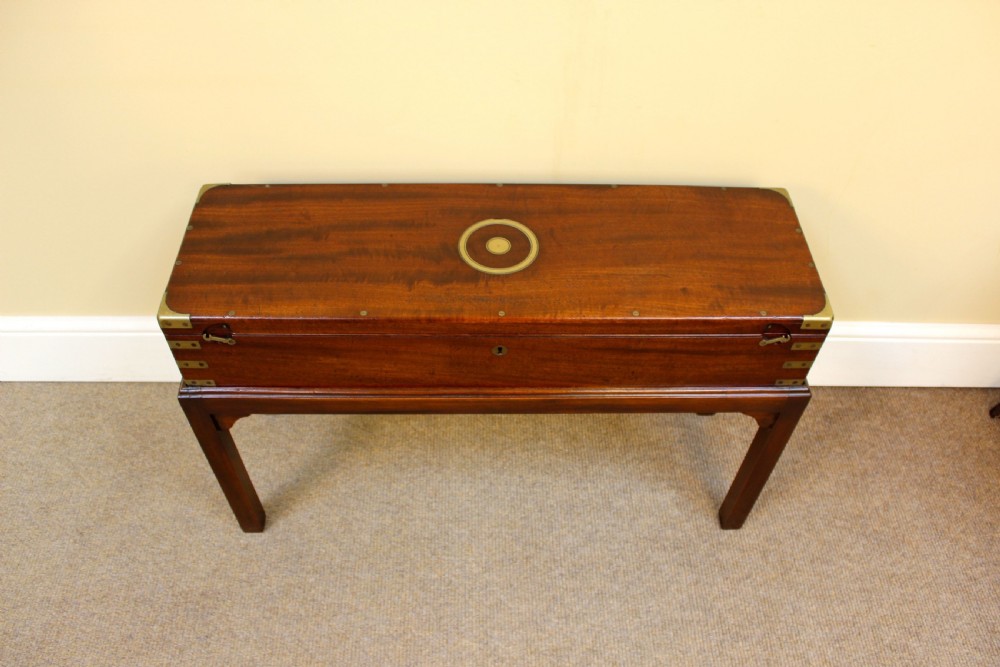 19thc Former Gun Case On Stand View III