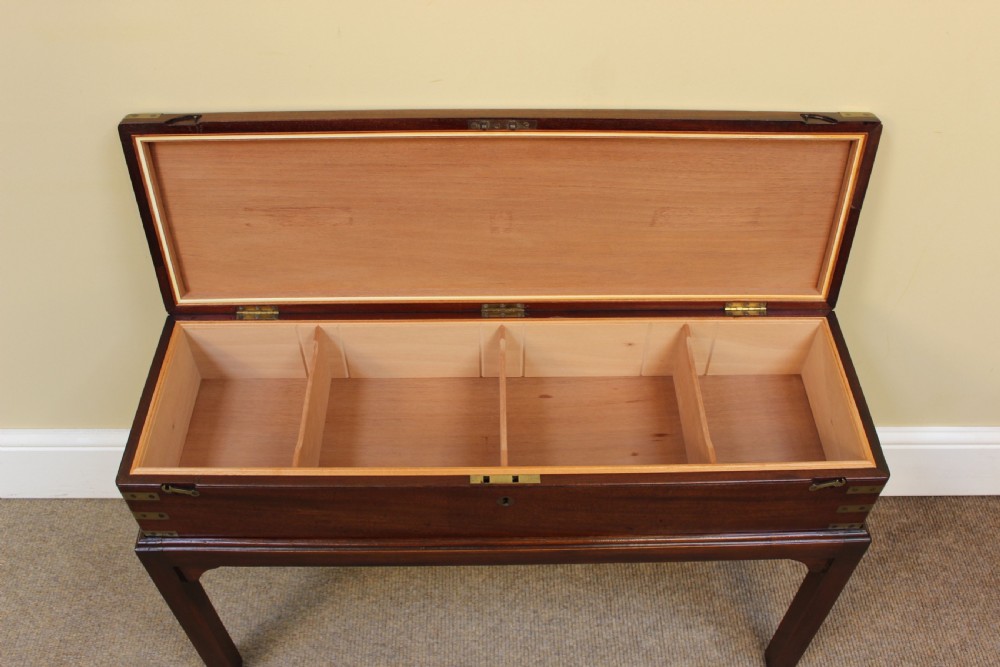 19thc Former Gun Case On Stand View VI