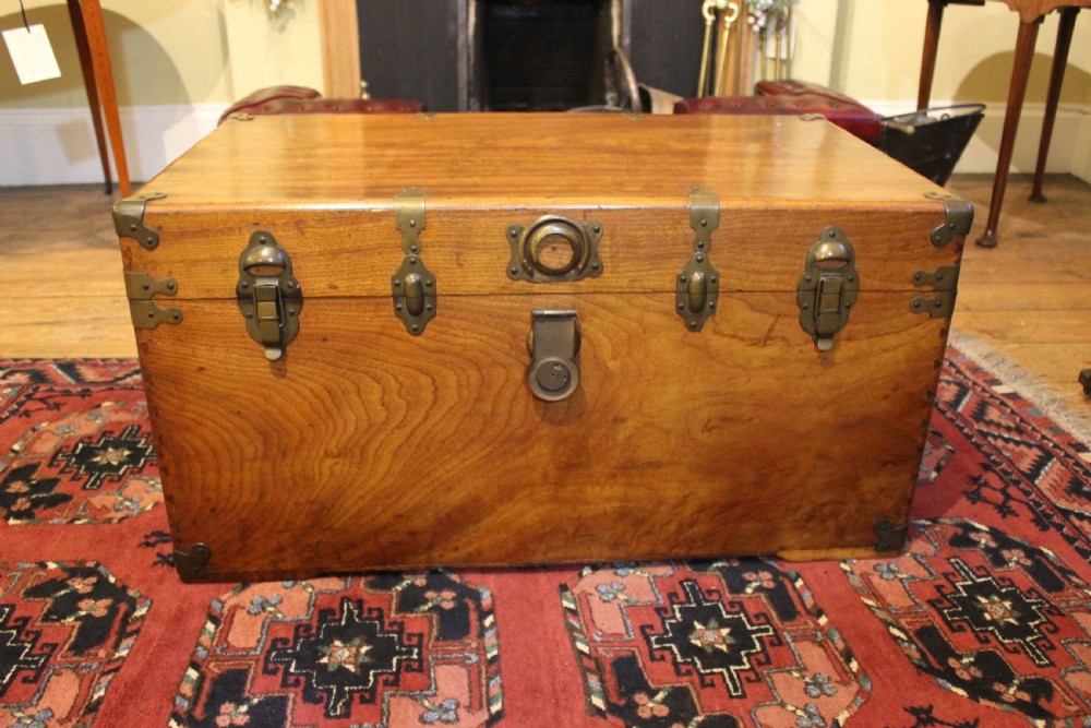Early 20thc Camphor Wood Chest