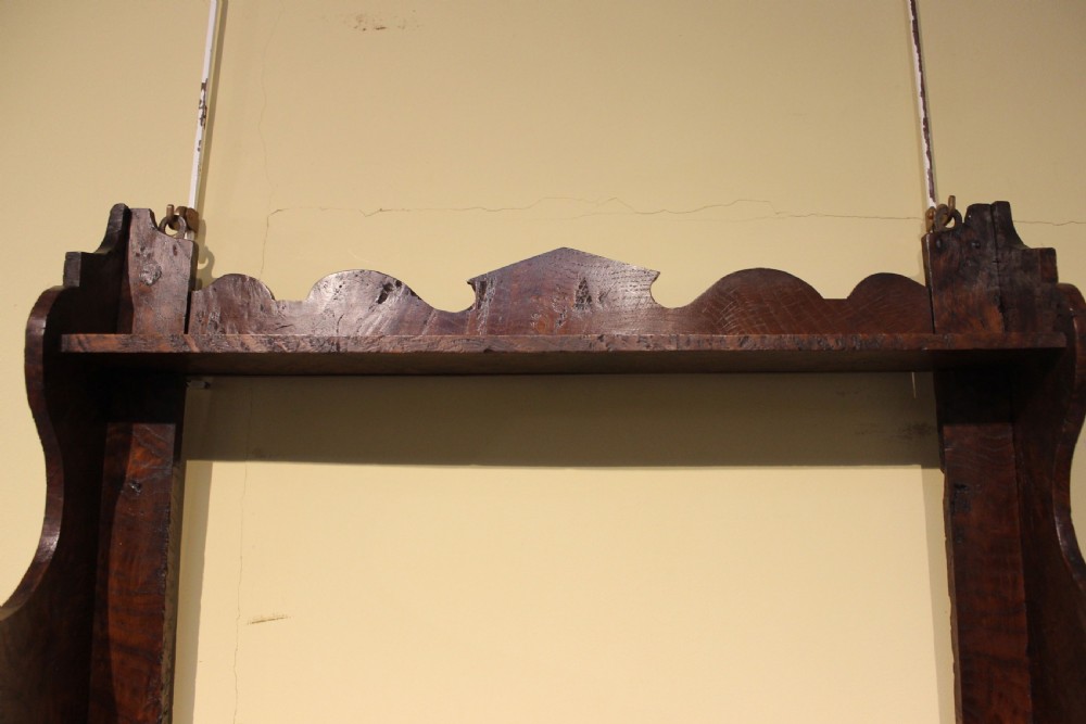 A 19thc Pollard Oak Wall Cabinet View III