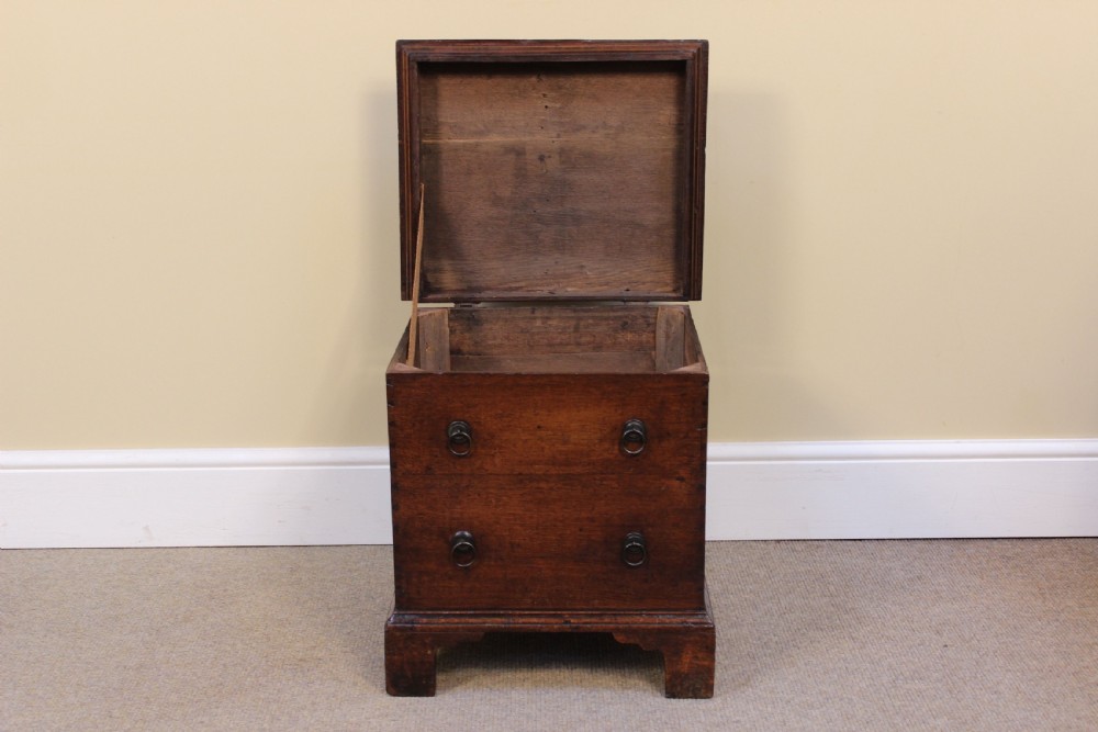 18thc Oak Close Stool View V