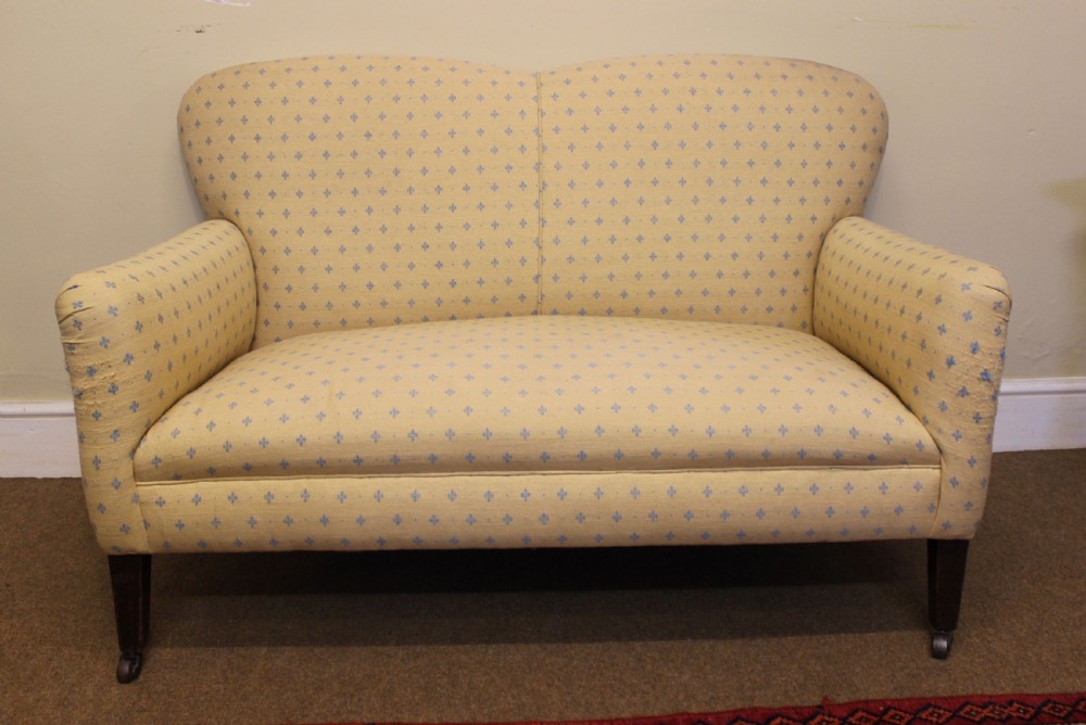 Late 19thc Mahogany 2 Seater Sofa View II