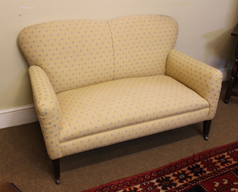 Late 19thc Mahogany 2 Seater Sofa View III