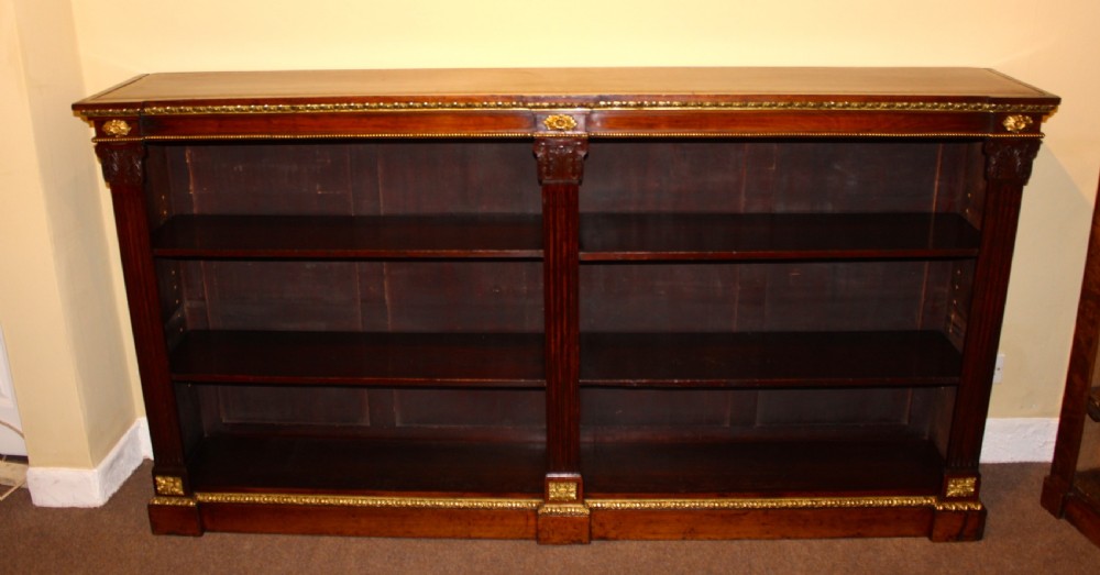 19thc Mahogany Bookcase  View II