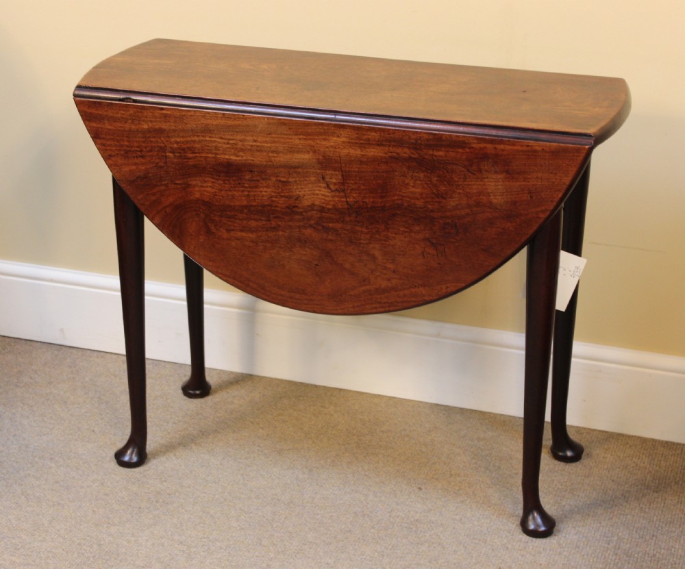 George III Mahogany Drop Leaf Table View II