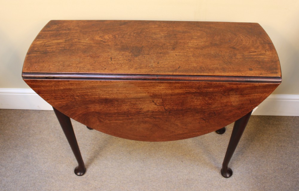 George III Mahogany Drop Leaf Table View III