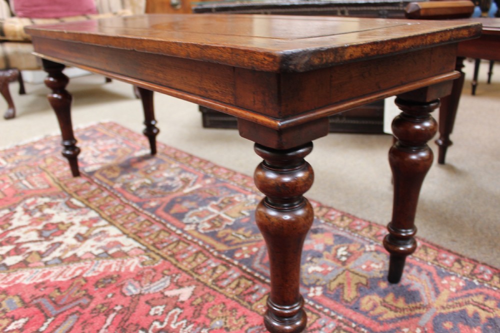 19th Century Mahogany Hall Bench  View IV