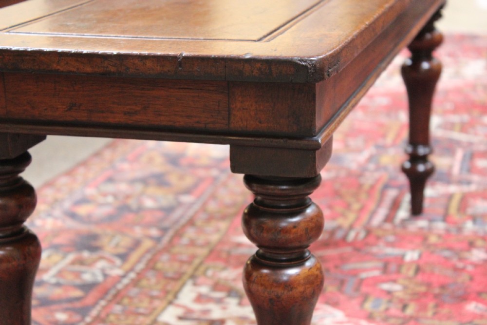 19th Century Mahogany Hall Bench  View V