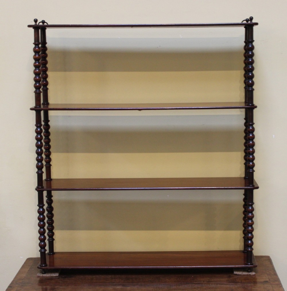 19th Century Set of Four Hanging Shelves Bookcase 