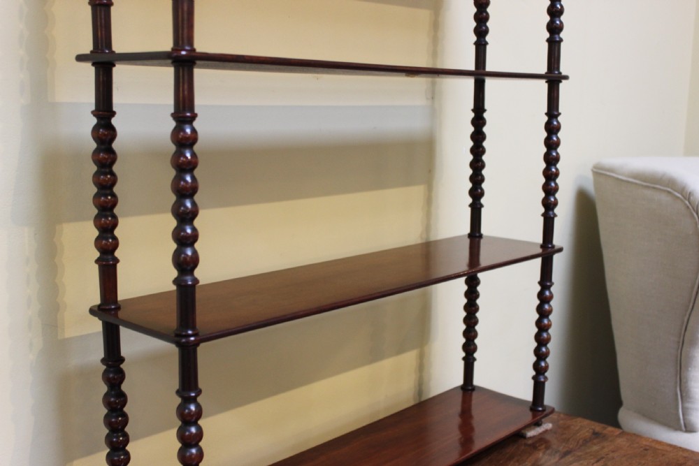 19th Century Set of Four Hanging Shelves Bookcase  View V