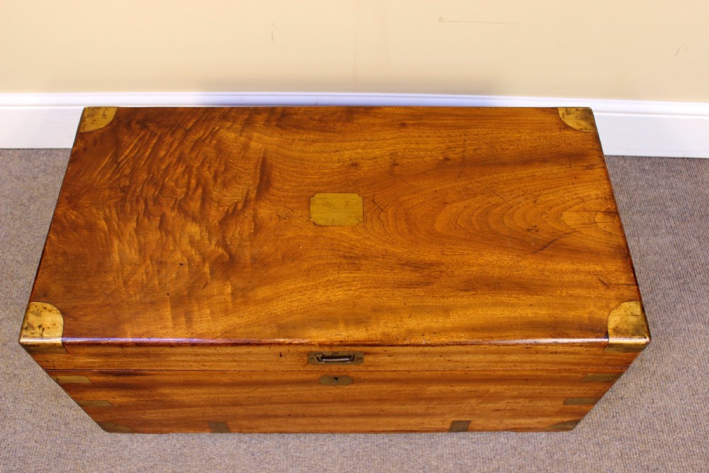 Late 19thc Camphor Wood Chest  View II