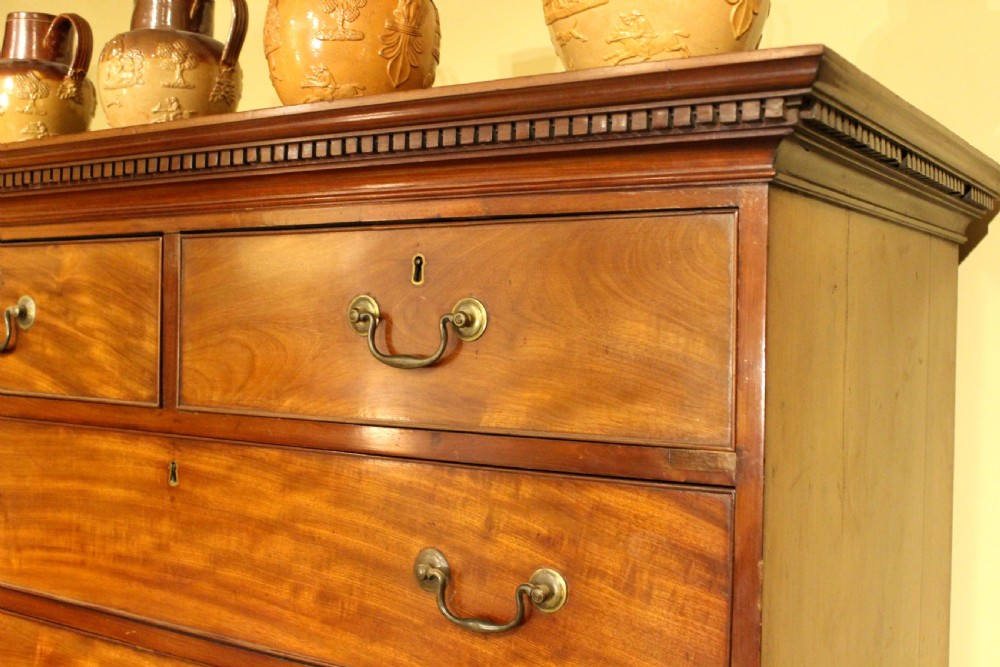 Early 19thc. Mahogany Chest on Chest View II