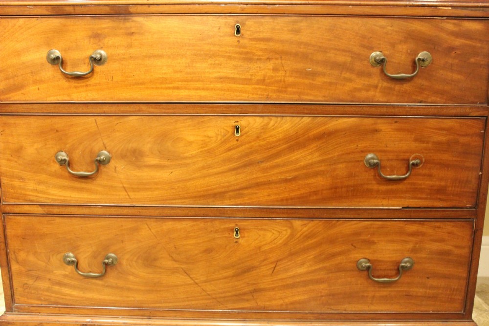 Early 19thc. Mahogany Chest on Chest View V