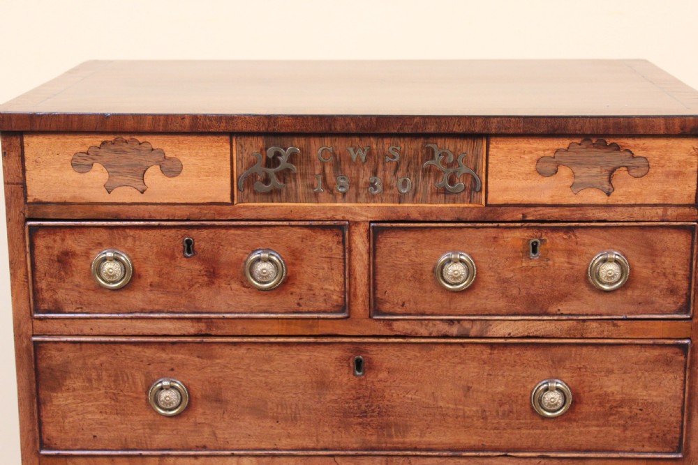Late Georgian Mahogany Chest of Drawers  View III