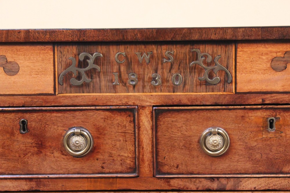 Late Georgian Mahogany Chest of Drawers  View V