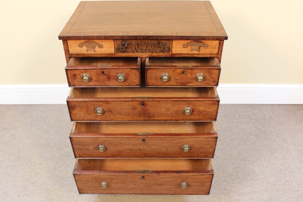 Late Georgian Mahogany Chest of Drawers  View VI