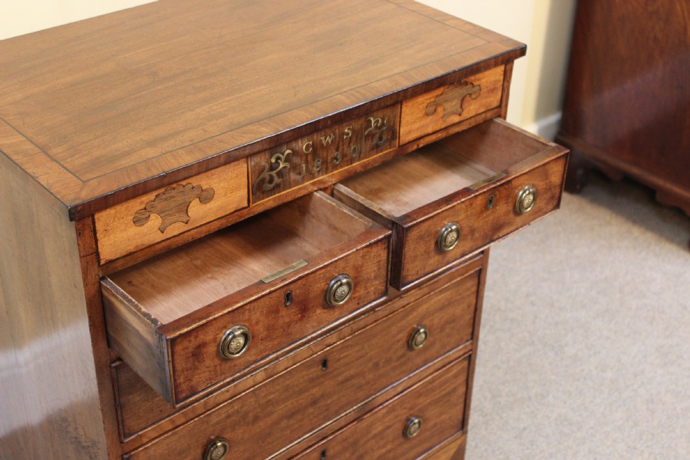 Late Georgian Mahogany Chest of Drawers  View XI
