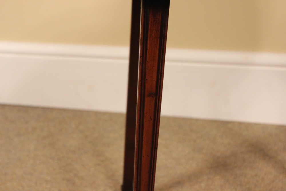 Pair of Late 19thc Yew Wood Butler’s Cutlery & Plate Table Stands  View VII