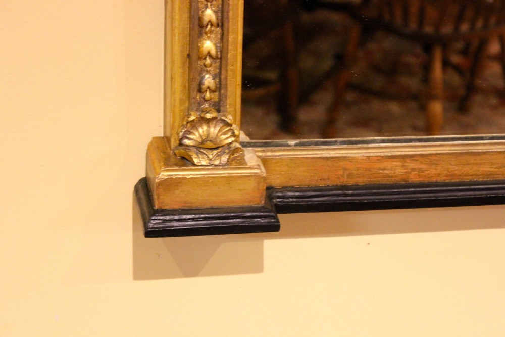 19thc Gilt Over Mantle Mirror  View V