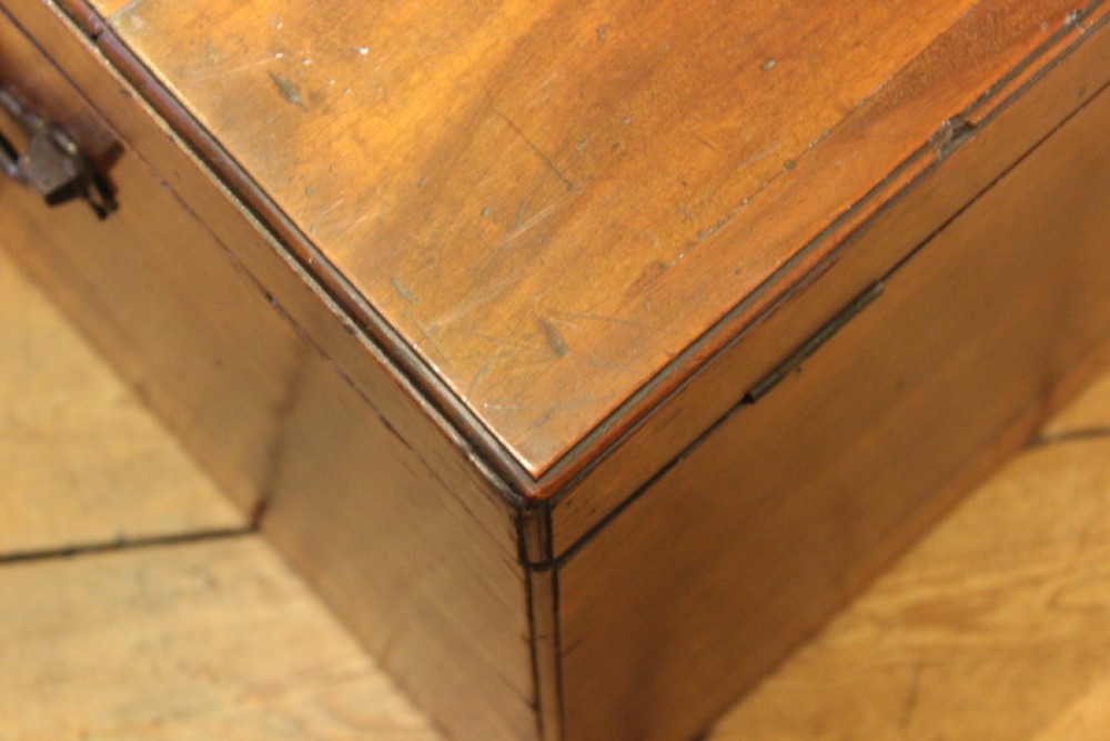 19thc. Walnut Chest View V