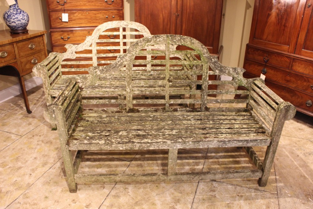 A Pair of Lutyens Benches View VI