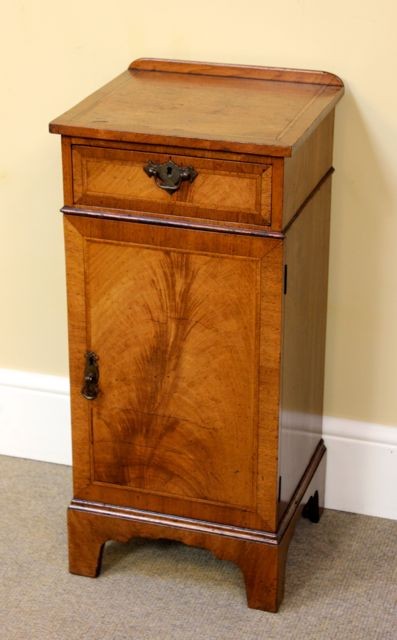 Late 19thc. Walnut Beside Cabinet
