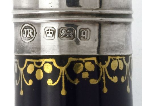 UNUSUAL BOXED ANTIQUE SILVER PLATE CAKE KNIFE - ADDITIONAL PHOTO 5