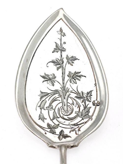 DELIGHTFUL TIFFANY CO STERLING SILVER PIE SERVER - ADDITIONAL PHOTO 1