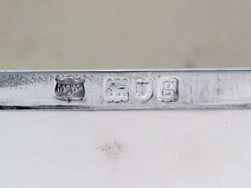 PLAIN ANTIQUE MAPPIN AND WEBB SILVER BOX - ADDITIONAL PHOTO 4