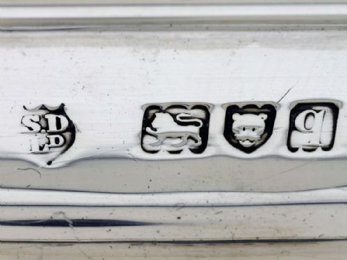 A PLAIN SILVER PANELED ROSE BOWL C1911 - ADDITIONAL PHOTO 2