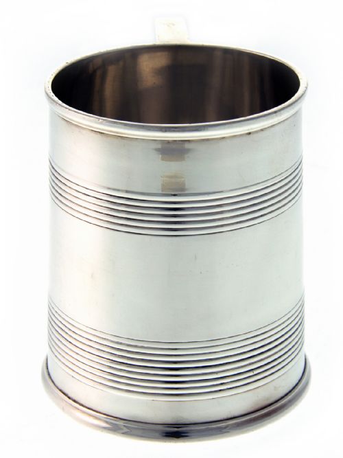QUALITY VICTORIAN SILVER CHRISTENING MUG - ADDITIONAL PHOTO 1