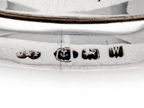 A CAST SILVER PLAIN TABLE BELL C1921 - ADDITIONAL PHOTO 2