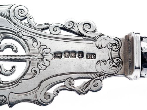 BOXED PAIR OF VICTORIAN SILVER FISH SERVERS - ADDITIONAL PHOTO 4