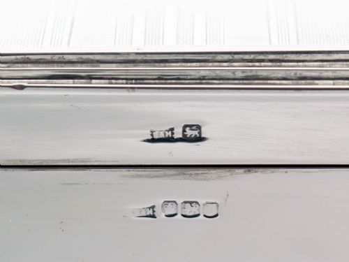 RECTANGULAR SILVER ART DECO BOX - ADDITIONAL PHOTO 7