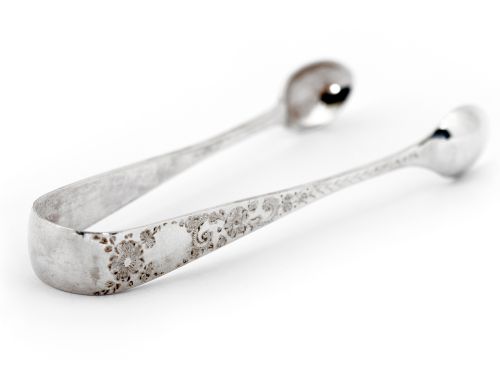 SET OF TWELVE BOXED EDWARDIAN SILVER TEA SPOONS AND TONGS - ADDITIONAL PHOTO 5
